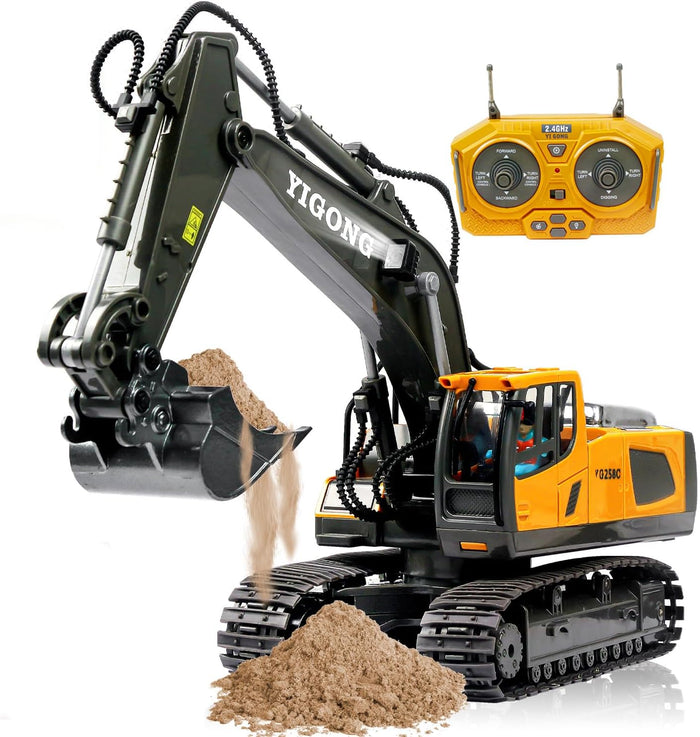 Remote Control Excavator RC Digger Toy for Boys