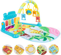 Baby Gyms Play Mat, Activity Center with Portable Play Piano Gym