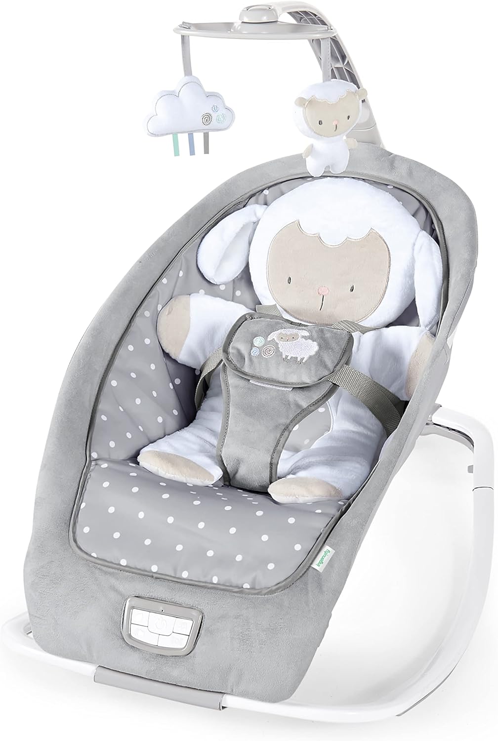 Ingenuity 2-in-1 Lightweight Infant to Toddler Rocker and Baby Bouncer