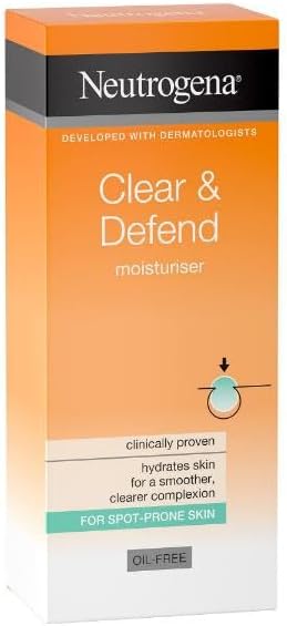 Neutrogena Clear and Defend Moisturiser 50mL