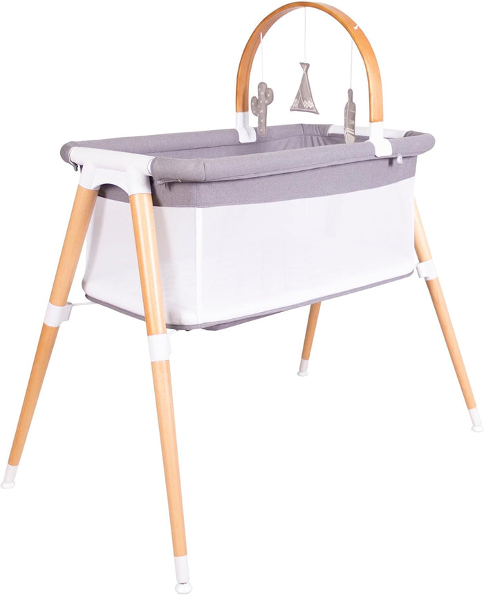 BeBe Care Baby Zuri Bassinet, Natural