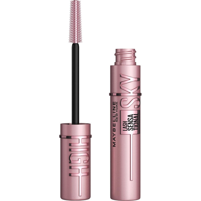 Maybelline Lash Sensational Sky High Washable Mascara Makeup Blackest Black