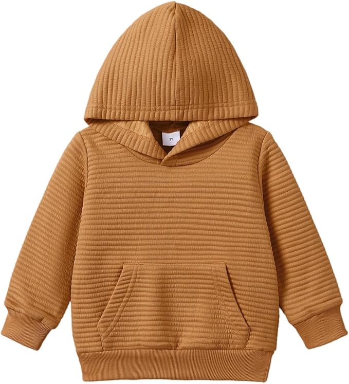 PATPAT Toddler Boy Girl Long Sleeve Hoodie Sweatshirt Pullover Tops Fall Winter Essentials Clothes Size 18M-5Y
