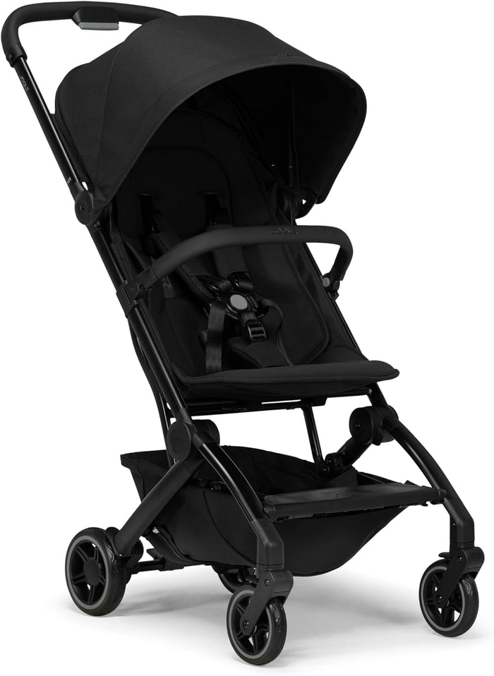 Joolz AER+ (Space Black) - Strollers & Prams, One-Hand Compact Fold, Ultra-Light Weight & Compact 6kg, Cot or Capsule, Travel Stroller, Carry Bag Included, Airplane Overhead