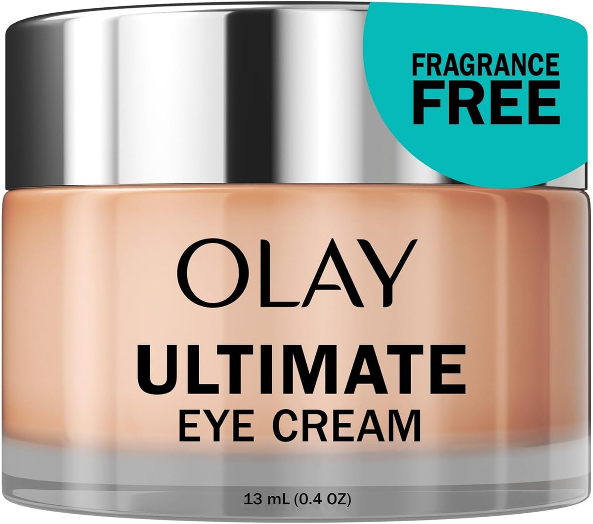 Olay Eyes Ultimate Eye Cream for Wrinkles, Puffy Eyes and Under Eye Dark Circles, 0.4 Fl Oz