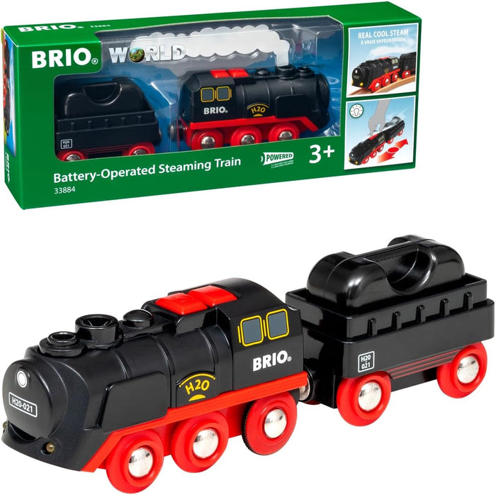BRIO - B/O Steaming Train 3 Pieces