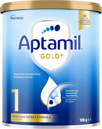 Aptamil Gold+ 1 Premium Nutritionally Complete Infant Formula,Birth to 6 Months, 900g