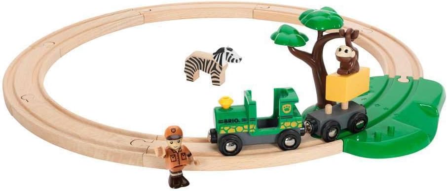 BRIO - Safari Railway Set 17 Pieces