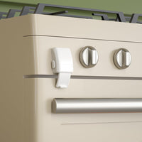 SAFELON 1 PC Update Baby Safety Oven Lock, Kitchen Safety Oven Door Lock, Childproofing Lock for Babies & Toddlers, Heat-Resistant, No Drilling (White)