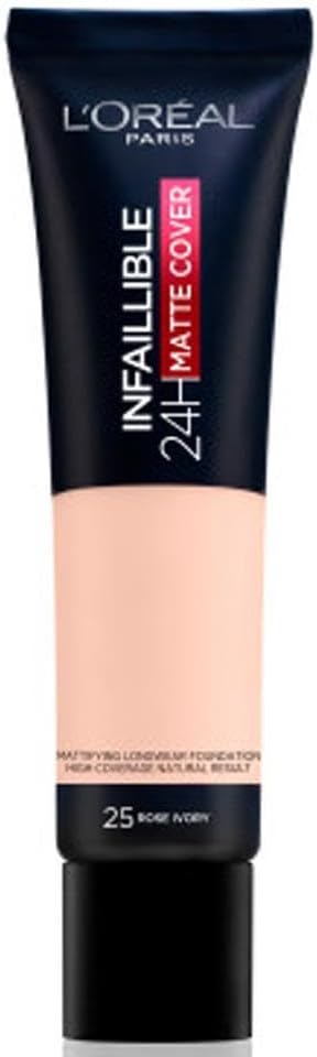 L’Oréal Paris Infallible 32H Matte Cover Liquid Foundation SPF 25 30ml - 25