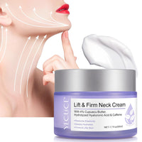 Neck Firming and Tightening Cream - Instant Face Lift Cream for Tightening and Hydrating -Neck Firming Cream for Women - Skin Firming and Neck Wrinkles Treatment