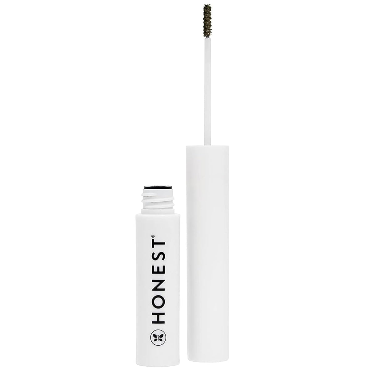 Honest Beauty Honestly Healthy Brow Gel for Fuller Looking Brows | Soft Black, 0.05 fl oz