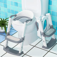 Potty Training Seat Potty Training seat Come with Soft Seat, 5 Adjustable Height (Grey)