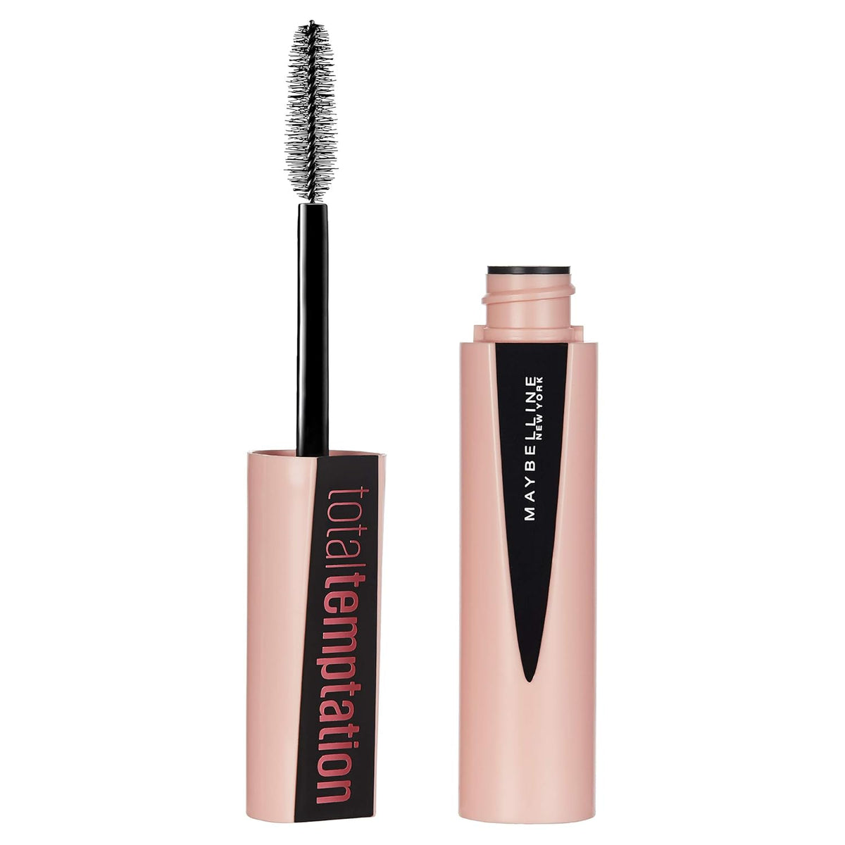 Maybelline New York Total Temptation Washable Mascara, Blackest Black, 0.27 fl. oz.