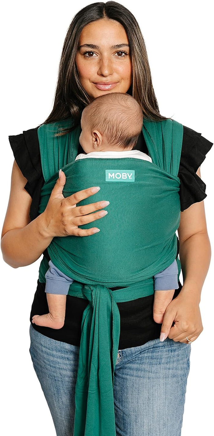 Moby Evolution Wrap Baby Carrier, Emerald