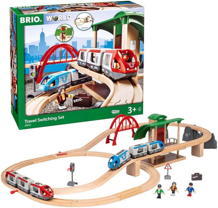 BRIO - Travel Switching Set 42 Pieces