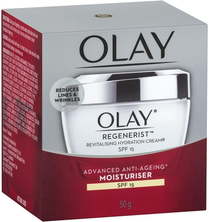 Olay Regenerist Revitalising Hydration Face Cream Moisturiser SPF15 50g