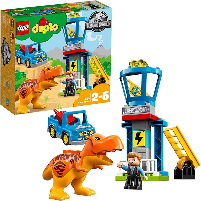 LEGO DUPLO Jurassic World T. rex Tower 10880 Playset Toys