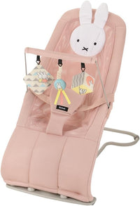 Richell Miffy Bouncing Seat with Toy G, Pink Beige, Approx. 1-24 Months