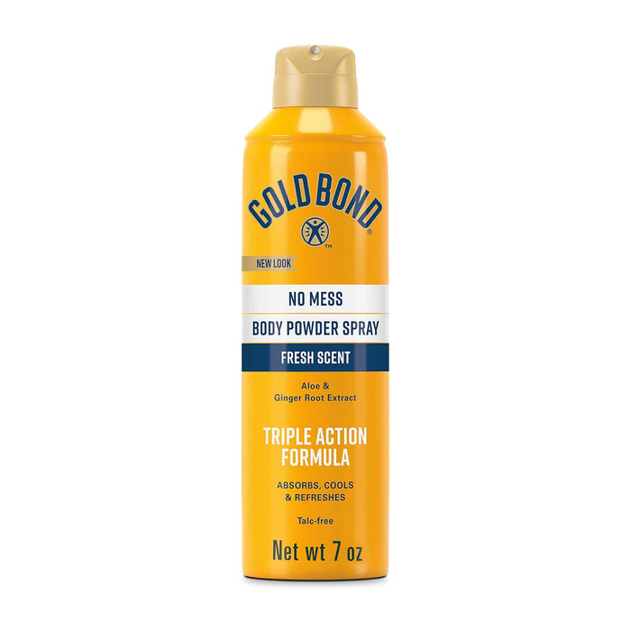 Gold Bond No Mess Talc-Free Body Powder Spray, 7 oz