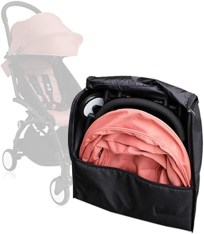 Baby Stroller Accessories for Babyzen Yoyo Travel Bag Knapsack Pram Backpack Yoya Storage Bag, Black, 1 Count (Pack of 1), Travel