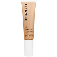 Honest Beauty CCC Clean Corrective with Vitamin C Tinted Moisturizer | Mineral SPF 30 | Vegan + Cruelty Free | Alabaster Fair Light, 1 fl oz