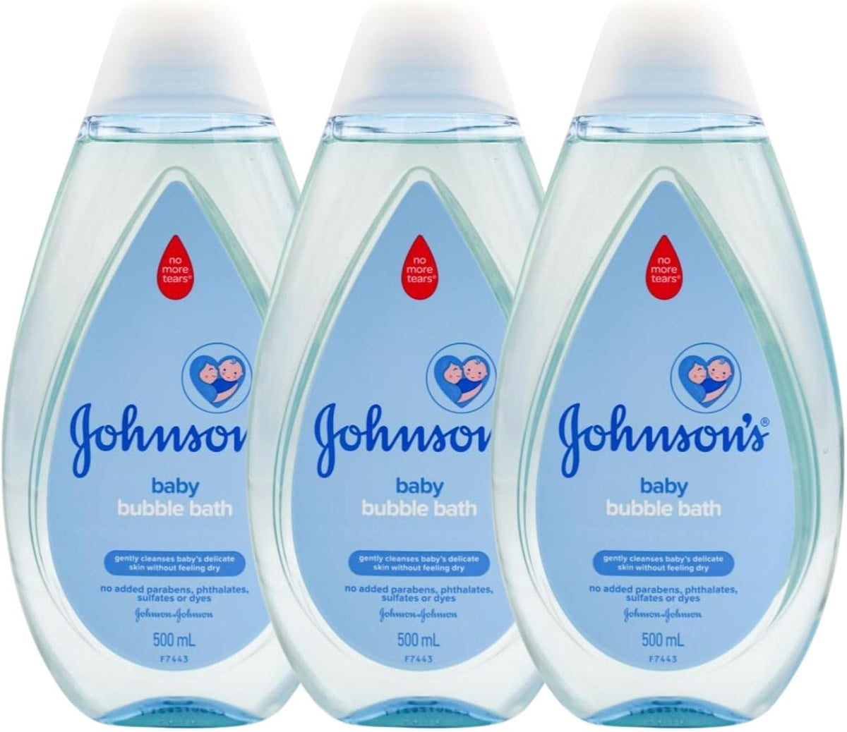 Johnson's Baby Bubble Bath 500ml x 3 Pack