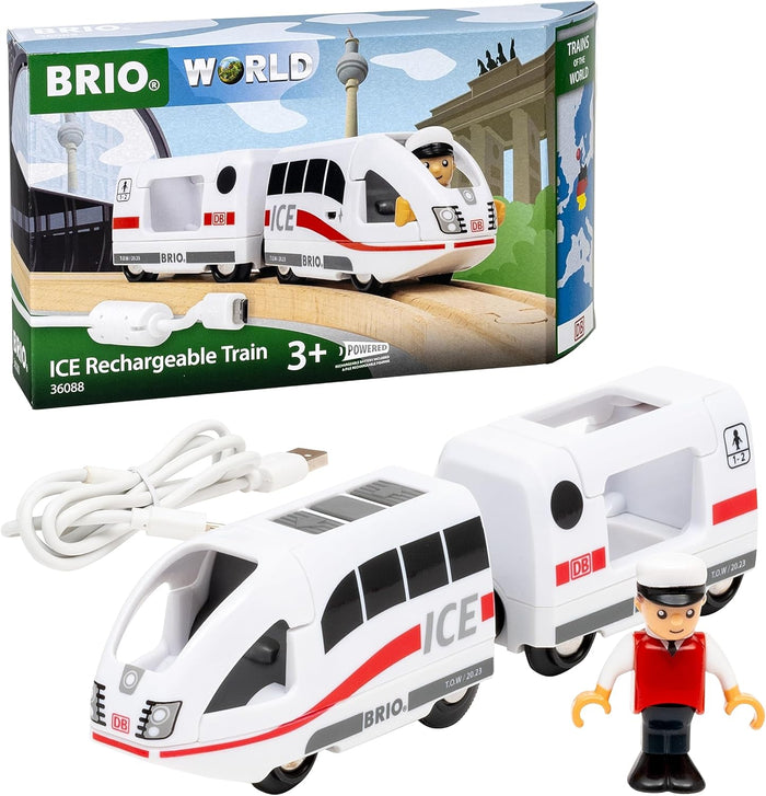 BRIO - ICE Rechargeable Train 3 Pieces