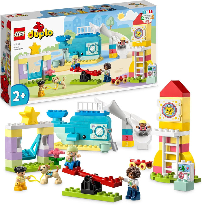 LEGO® DUPLO® Town Dream Playground 10991 Educational Building Toy Set,Ages 2 and Over