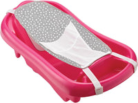 The First Years Newborn to Toddler Tub with Bath Sling, Pink