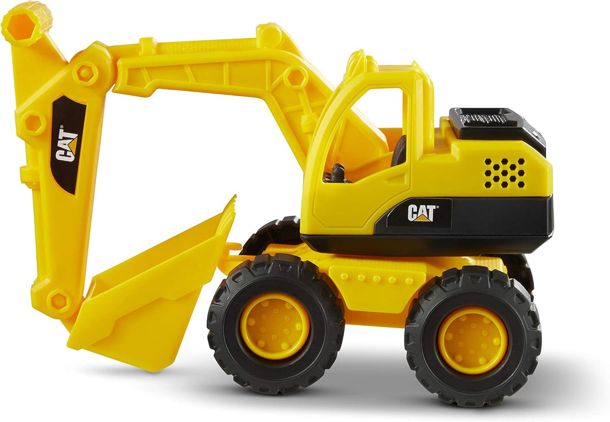 CatToysOfficial Excavator Construction Vehicle, Yellow