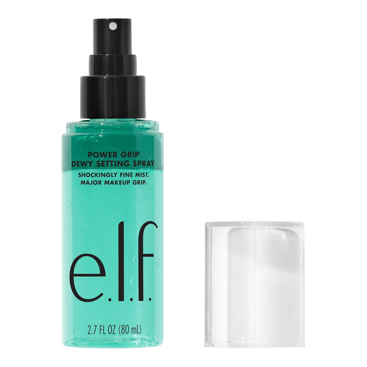 e.l.f. Power Grip Dewy Setting Spray, Ultra Fine Mist Made With Hyaluronic Acid