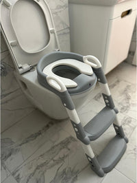 Baby Potty Training Seat,  (White/Grey)