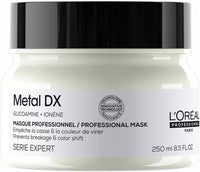 L'Oréal Professionnel Hair Mask for Coloured and Damaged Hair, Long-Lasting Colours & Shine, Series Expert, Metal DX Mask, 250 ml