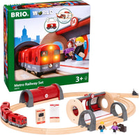 BRIO - Metro Railway Set 20 Pieces
