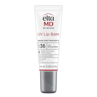 EltaMD UV Lip Balm Sunscreen, Moisturizes and Protects Dry Cracked Lips, Water Resistant up to 80 Minutes, Transparent Zinc Oxide Sunscreen