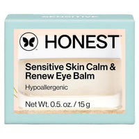 Honest Beauty Calm + Renew Anti-Aging Melting Eye Balm for Sensitive + Dry Skin | Shea Butter, Argan Oil, + Aloe | EWG Verified, Vegan + Cruelty Free | .5 fl oz