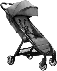 Baby Jogger City Tour 2 Stroller (Shadow Grey) - Prams & Strollers, Super Lightweight and Compact, one Handed fold, Travel Pram, Carry on Luggage, UV50+ Canopy