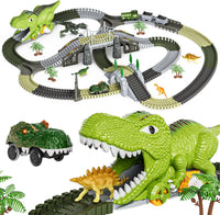 TUMAMA Dinosaur Race Track Toy