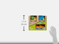 Green Toys Construction Vehicle - 3 Pack - 4C, Multi