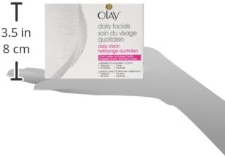 Olay 4-In-1 Daily Facial Cloths, Normal Skin 33 Count, Packaging May Vary