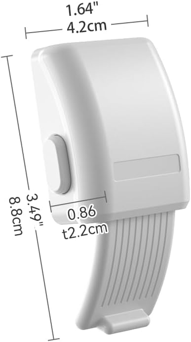 SAFELON 1 PC Update Baby Safety Oven Lock, Kitchen Safety Oven Door Lock, Childproofing Lock for Babies & Toddlers, Heat-Resistant, No Drilling (White)