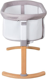 Childcare Easy to Attach and Remove Osmo Breathable Bedside Sleeper Bassinet - Beech