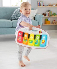 Fisher Price - Deluxe Kick & Play Piano Gym Green