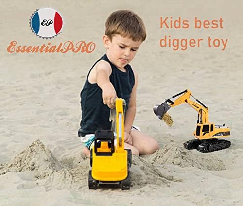 Remote Control Excavator Hydraulic Truck. 6 Channel Full Functional Rechargeable RC Toy