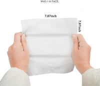 Soft Dry Wipe, 100% Cotton Facial wipes, Disposable Face Towel Lint Free