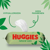 (Huggies Natural Care 10 Packs of 56, 560 Wipes) - Huggies Natural Care Baby Wipes - 10 pack (56 wipes per pack)