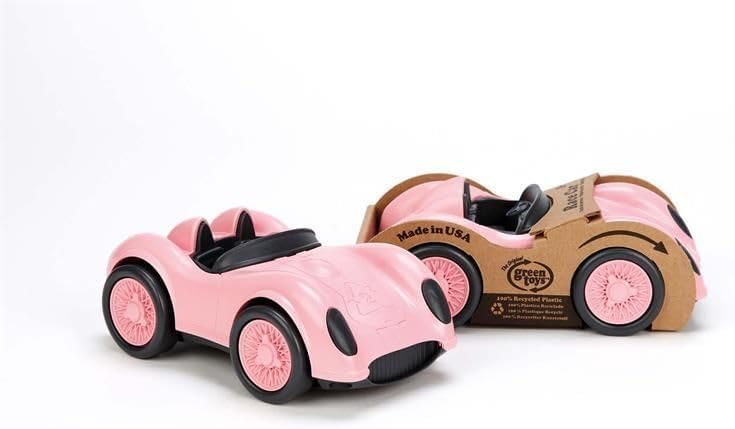 Green Toys - Race Car - Pink