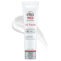 EltaMD UV Facial SPF 30+ Sunscreen Moisturizer Face Lotion, Broad Spectrum Moisturizing Sunscreen with Hyaluronic Acid, Non-Greasy, Mineral-Based Face Sunscreen with Zinc Oxide, 3.0 oz Tube