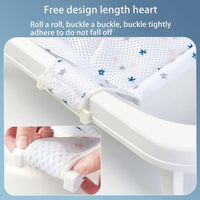 HORREX Bathtub Seat Baby One-Piece Baby Bathtub Blue